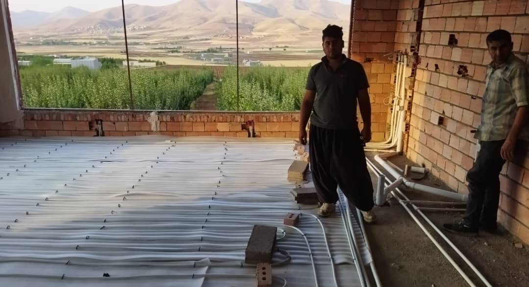 اجرای لوله های تاسیسات